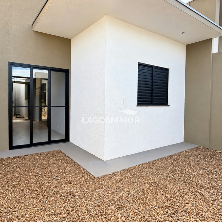 Casa à venda ou para alugar com 2 quartos, sendo 1 suíte, em Bela Vista da Lagoa, Três Lagoas - MS