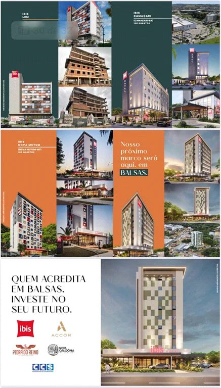 Quartos do Hotel Ibis Balsas, à venda com 1 quarto, sendo 1 suíte, no Centro, Balsas - MA