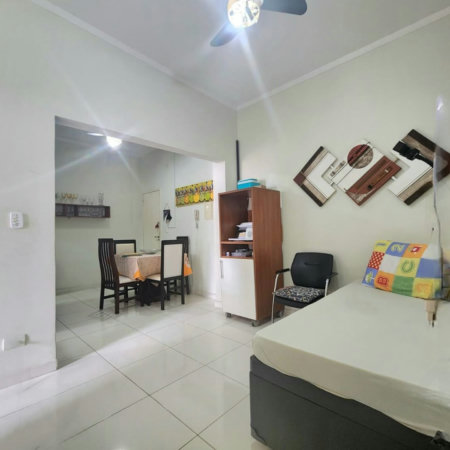 Apartamento com 1 dormitório à venda, 55 m² por R$ 285.000,00 - Centro - São Vicente/SP