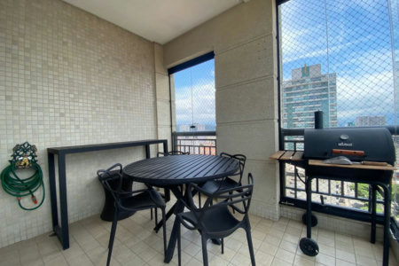 Apartamento com 3 dormitórios para alugar, 198 m² por R$ 16.000,02/mês - Gonzaga - Santos/SP