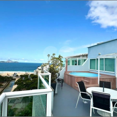 Duplex à venda com 3 quartos, sendo 1 suíte, em Leblon, Rio de Janeiro, RJ
