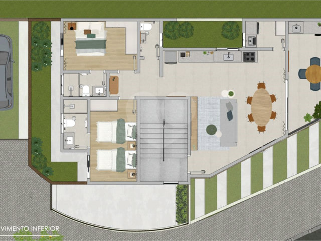 Apartamento à venda com 2 suítes em Bela Vista, Franco da Rocha, SP