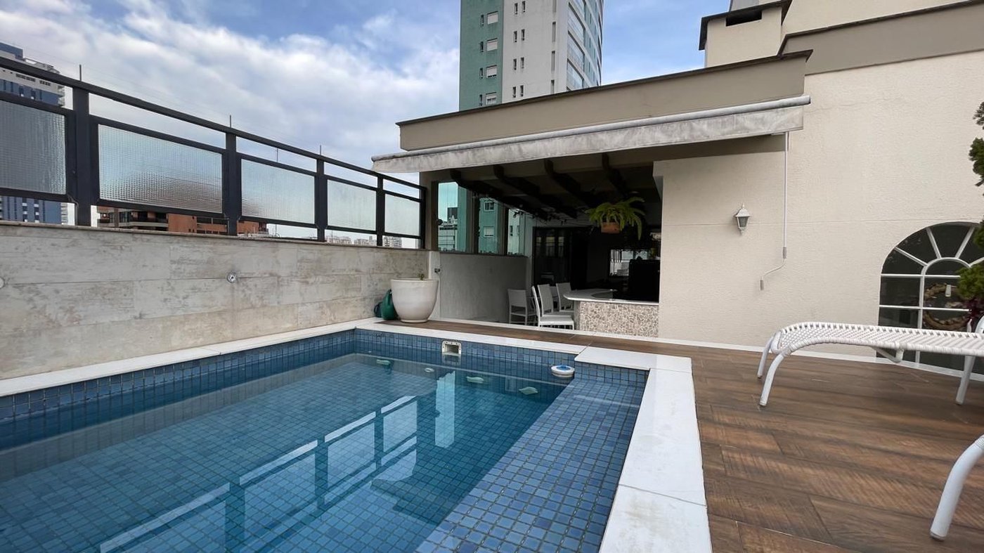 Cobertura à venda, 348 m² por R$ 3.900.000,00 - Aparecida - Santos/SP