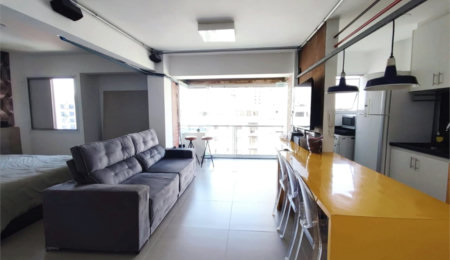 Apartamento à venda com 1 quarto em Indianópolis, São Paulo, SP