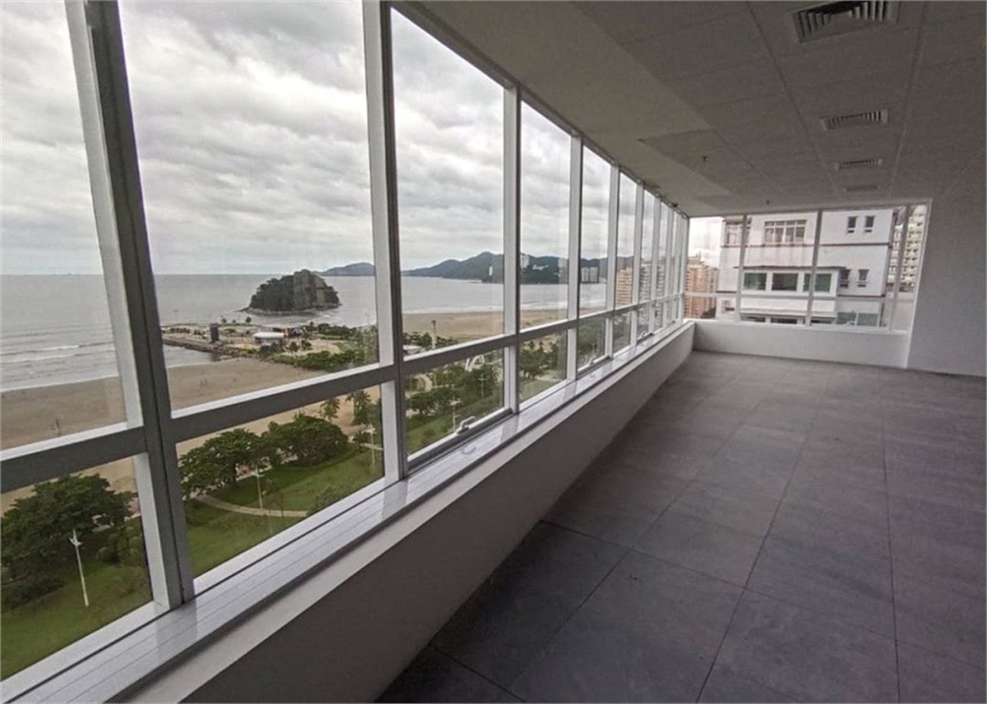 Sala para alugar, 230 m² por R$ 21.650,00/mês - José Menino - Santos/SP