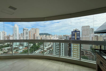 Apartamento com 3 dormitórios à venda, 124 m² por R$ 2.200.000,00 - Boqueirão - Santos/SP
