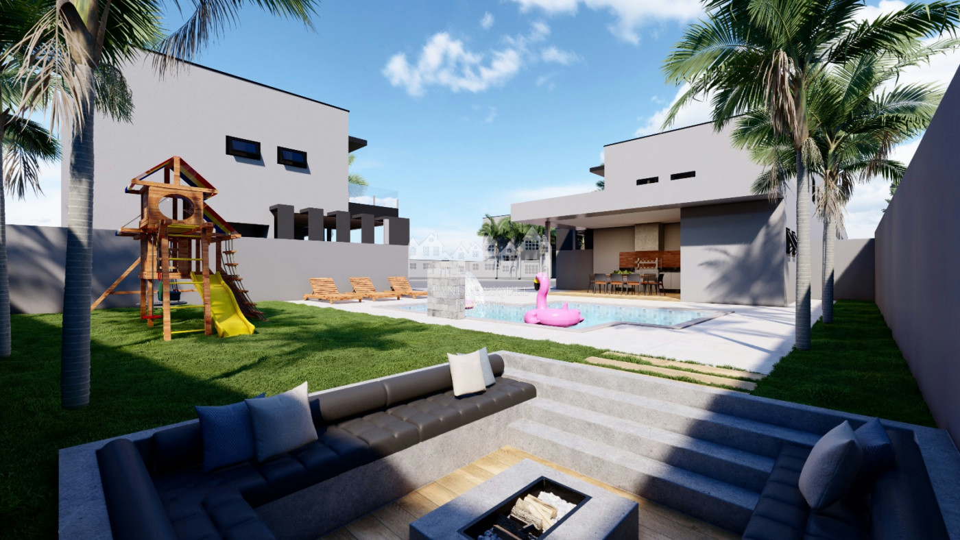 Residencial Treviso: casa em condomínio com área de lazer
