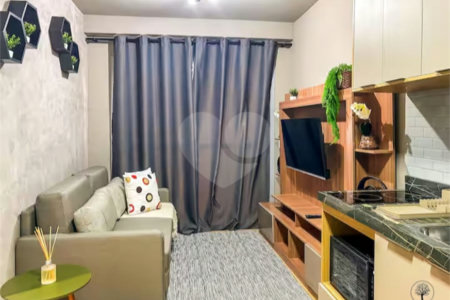 Apartamento à venda com 1 quarto em Indianópolis, São Paulo, SP
