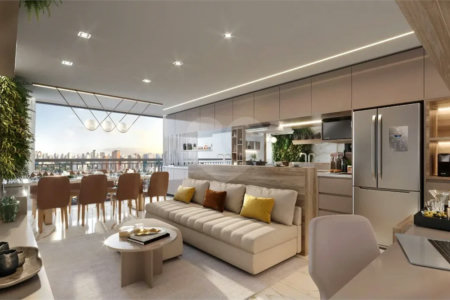 Side Barra Funda | 41,48 m² | 2 dormitórios | Vaga para moto