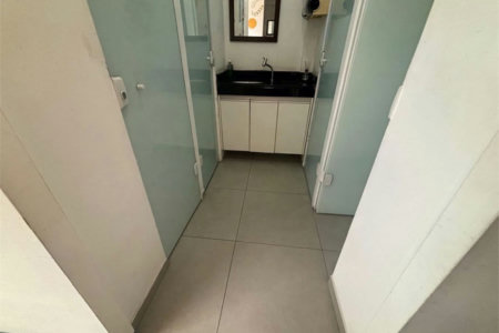 Sala Comercial para venda e locação, Estuário, Santos - SA0057.