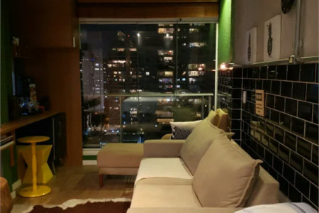 Apartamento à venda com 1 quarto em Cidade Monções, São Paulo, SP