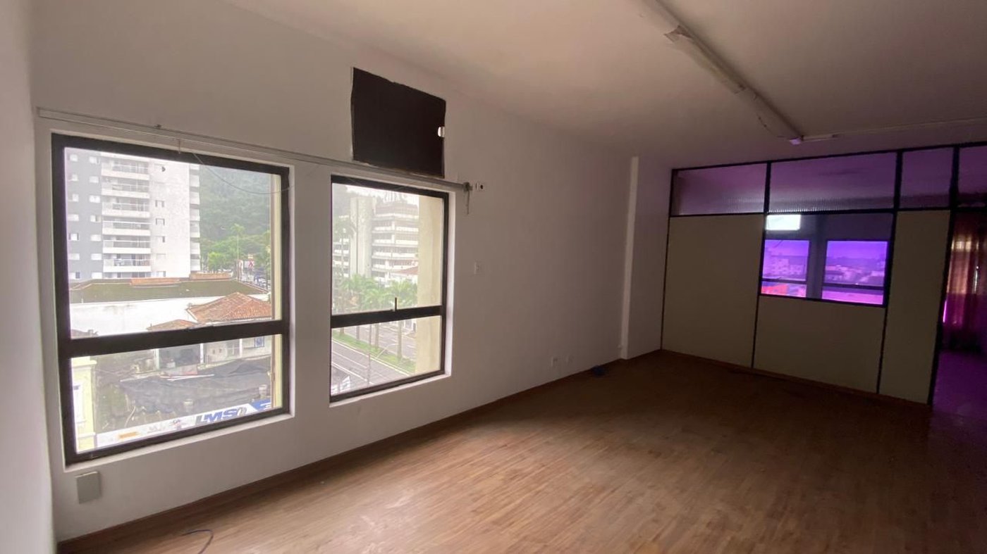 Sala, 87 m² - venda por R$ 430.000,00 ou aluguel por R$ 4.300,02/mês - Vila Matias - Santos/SP