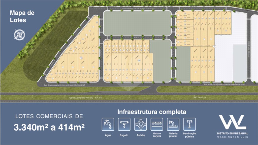 Terreno à venda em Jardim Quitandinha, Araraquara, SP