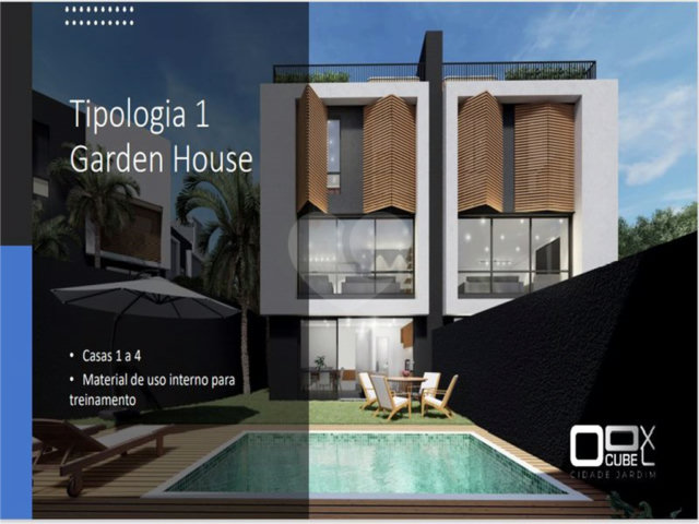 Casa à venda com 4 suítes no condomínio Cube Cidade Jardim, São Paulo - SP