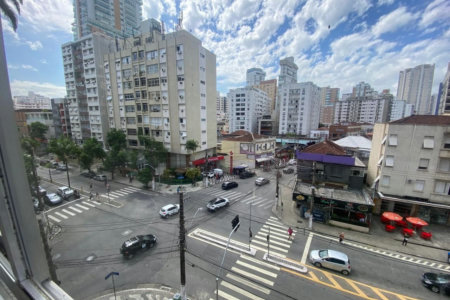 Apartamento com 3 dormitórios para alugar, 168 m² por R$ 6.500,00/mês - Boqueirão - Santos/SP