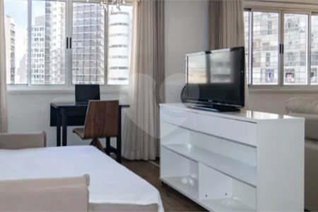 Apartamento à venda com 1 quarto em República, São Paulo, SP