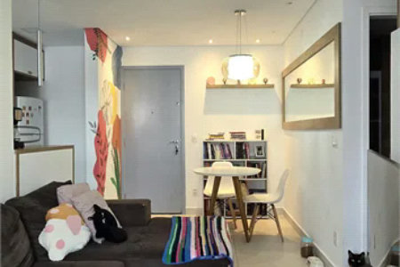 Apartamento à venda com 2 quartos, sendo 1 suíte,  em Vila Andrade, São Paulo, SP