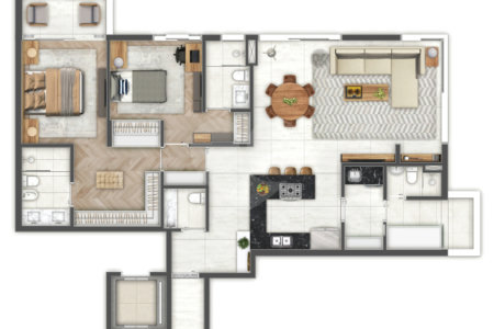 Apartamento à venda com 3 suítes em Cidade Jardim, São Paulo, SP