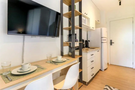Apartamento à venda com 1 suíte em Indianópolis, São Paulo, SP