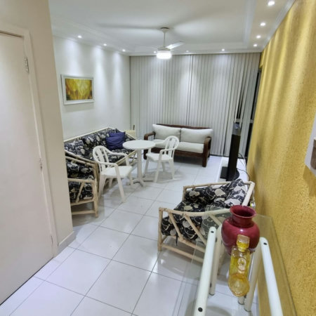 Apartamento com 3 dormitórios à venda, 92 m² por R$ 650.000,00 - Barra Funda - Guarujá/SP