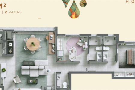 Seu Novo Apartamento no Thai Homes | 92m² com Lazer Completo