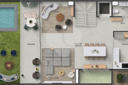 Casa à venda com 4 suítes no condomínio Tibiriça Green Home, São Paulo - SP
