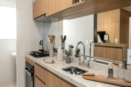 Apartamento à venda com 2 quartos, sendo 1 suíte,  em Campo Grande, São Paulo, SP
