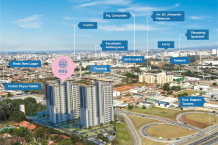 Apartamento à venda com 2 quartos, sendo 1 suíte, em Vila Rica, Sorocaba, SP