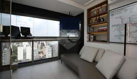 Studio à venda com 2 quartos em Pinheiros, São Paulo, SP