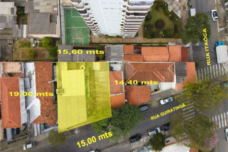 Terreno à venda de 251m² na Chácara Inglesa