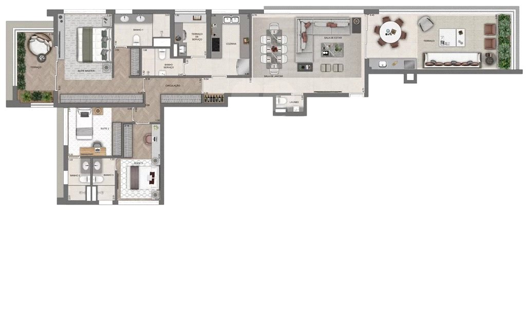 Apartamento à venda com 2 quartos, sendo 1 suíte, em Vila Nova Conceição, São Paulo, SP