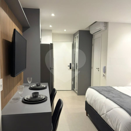 Apartamento à venda ou para alugar com 1 quarto em Cerqueira César, São Paulo, SP