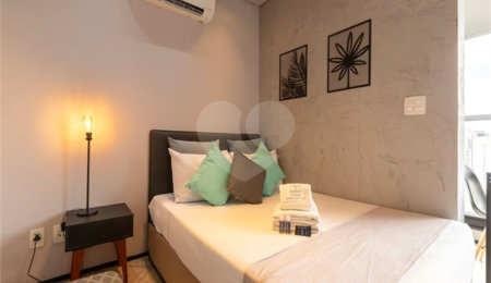 Apartamento à venda ou para alugar com 1 quarto em Vila Olímpia, São Paulo, SP