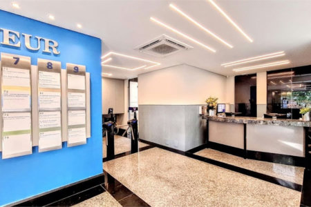 Sala Comercial à Venda na Encruzilhada – 100 M² – Santos/Sp
