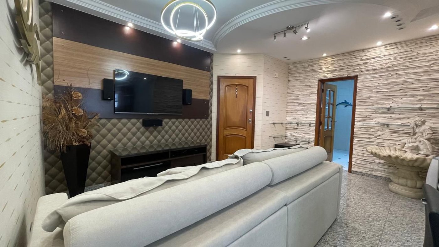 Apartamento com 3 dormitórios à venda, 118 m² por R$ 1.470.000,00 - Vila Rica - Santos/SP
