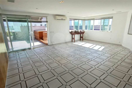 Duplex para alugar com 3 suítes em Real Parque, São Paulo, SP