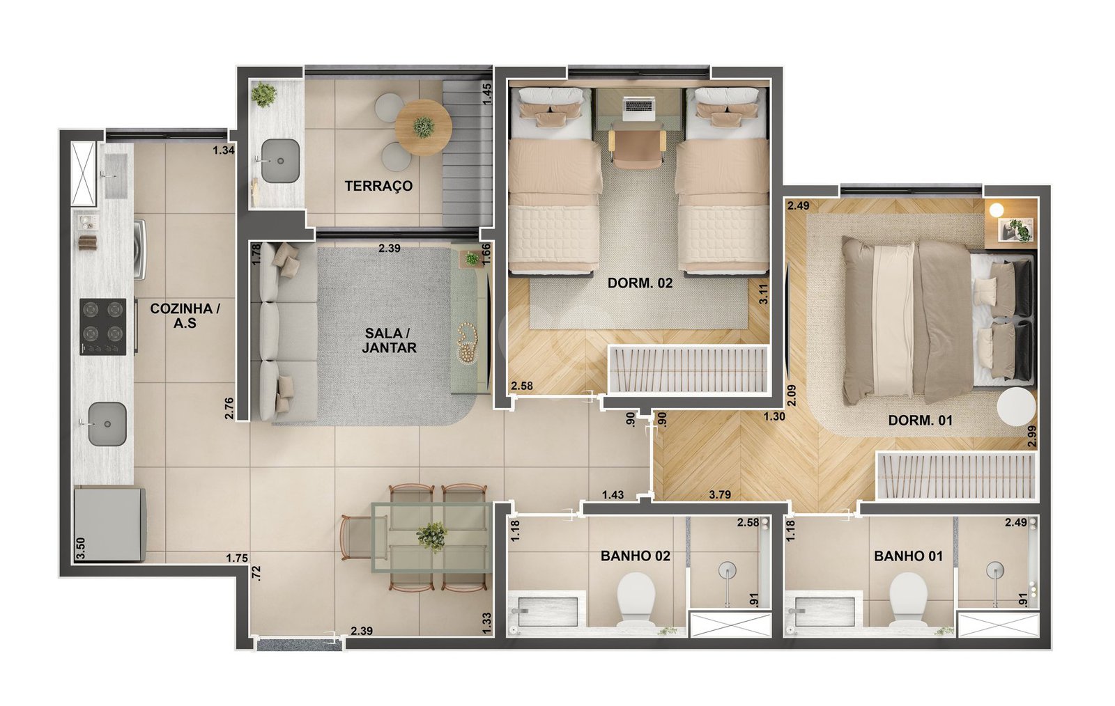 Planta 1