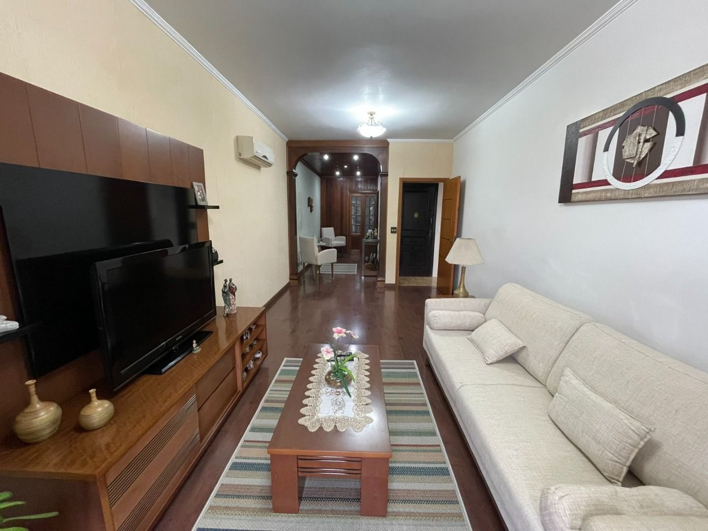 Excelente Apartamento com 3 dormitórios à venda, 100 m² por R$ 610.000 - Campo Grande - Santos/SP
