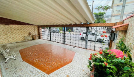 Sobrado para alugar por R$ 9.000,00/mês - Aparecida - Santos/SP