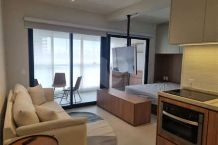 Apartamento para alugar com 1 quarto em Indianópolis, São Paulo, SP