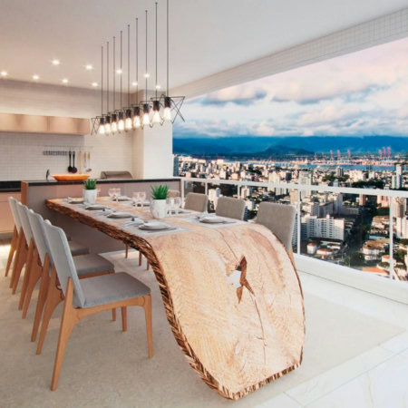 Apartamento com 3 dormitórios à venda, 227 m² por R$ 6.000.000,00 - Ponta da Praia - Santos/SP