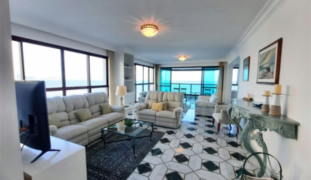 Apartamento com 3 dormitórios à venda, 179 m² por R$ 3.800.000,00 - Pitangueiras - Guarujá/SP
