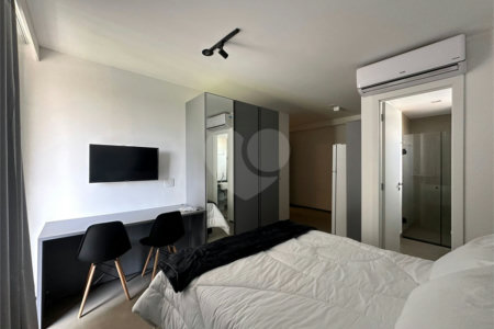 Apartamento à venda com 1 quarto em Indianópolis, São Paulo, SP
