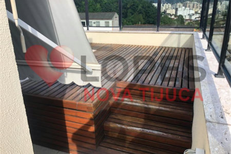 Cobertura à venda com 3 quartos, sendo 2 suítes, em Tijuca, Rio de Janeiro, RJ
