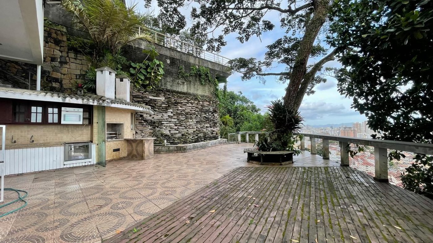Casa com 6 dormitórios para alugar, 1000 m² por R$ 18.000,00/mês - Morro Santa Terezinha - Santos/SP