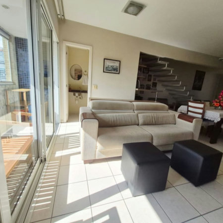 Apartamento com 3 dormitórios, 120 m² - venda por R$ 990.000,00 ou aluguel por R$ 11.160,00/mês - Boqueirão - Santos/SP