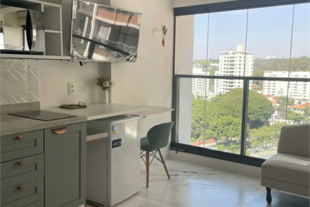 Studio à venda ou para alugar com 1 quarto em Jardim das Acácias, São Paulo, SP