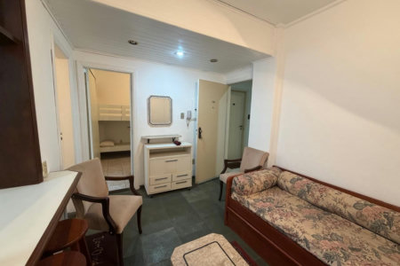 Apartamento com 1 dormitório, 50 m² - Gonzaga - Santos/SP