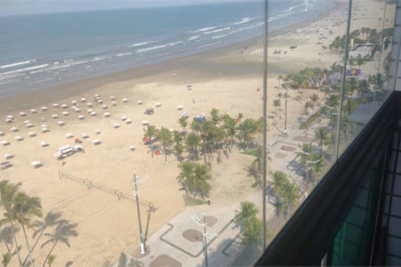 Apartamento Residencial à venda, Boqueirão, Praia Grande - AP0718.