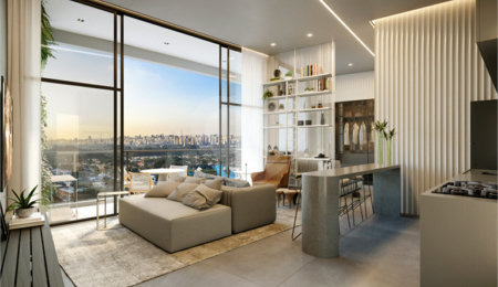 Apartamento à venda com 1 quarto em Indianópolis, São Paulo, SP